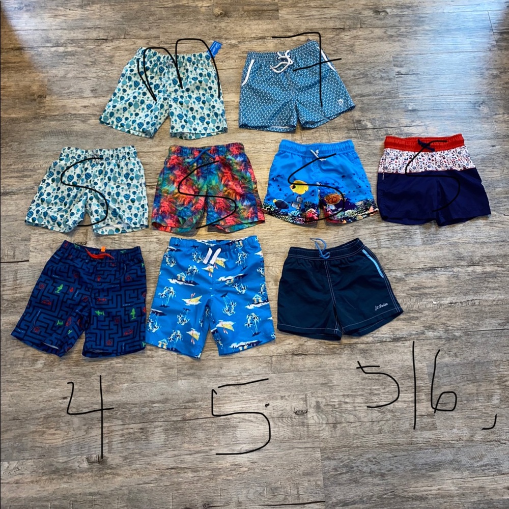 Swim trunks (price for each)